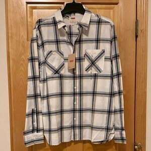 Levi's Men's Plaid Button Down Shirt